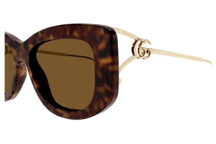 Sluneční brýle Gucci GG1566S 002 Obdélníkové Havana