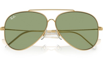 Sluneční brýle Ray-Ban Aviator Reverse RBR0101S 001/82 Pilot Zlaté