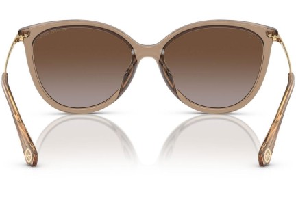 Sluneční brýle Michael Kors Dupont MK2184U 3938T5 Polarized Cat Eye Hnědé