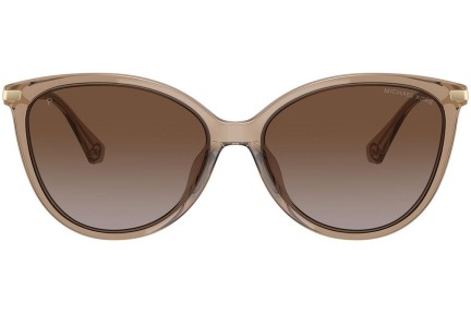 Sluneční brýle Michael Kors Dupont MK2184U 3938T5 Polarized Cat Eye Hnědé