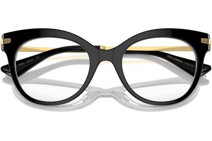 Brýle Dolce & Gabbana DG3392 3299 Cat Eye Černé