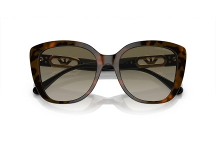 Sluneční brýle Emporio Armani EA4214U 60608E Cat Eye Havana