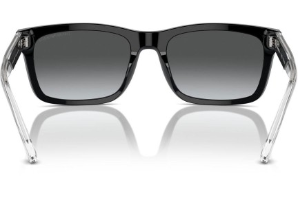 Sluneční brýle Emporio Armani EA4224 5017T3 Polarized Obdélníkové Černé