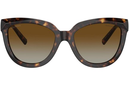 Sluneční brýle Tiffany & Co. TF4215 8015T5 Polarized Cat Eye Havana