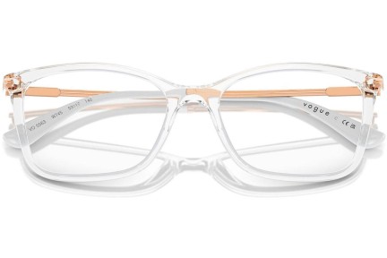 Brýle Vogue Eyewear VO5563 W745 Squared Průhledné