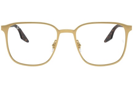 Brýle Ray-Ban RX6512 2860 Squared Hnědé