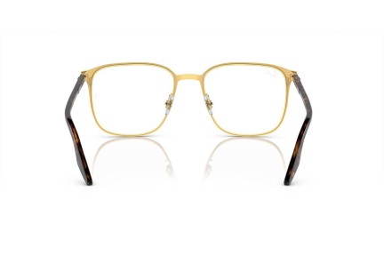 Brýle Ray-Ban RX6512 2860 Squared Hnědé