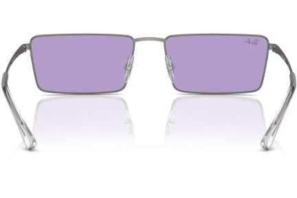 Sluneční brýle Ray-Ban RB3741 004/1A Obdélníkové Šedé