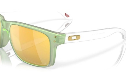 Sluneční brýle Oakley Holbrook OO9102 9102Y0 Polarized Squared Zelené