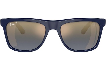 Sluneční brýle Ray-Ban RB4413M F688J0 Polarized Squared Modré