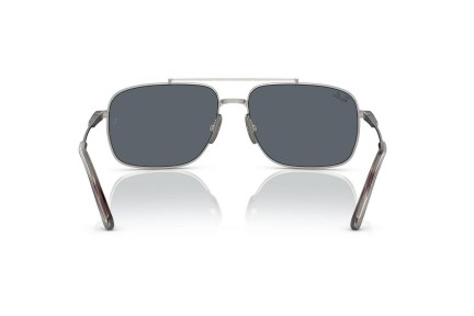 Sluneční brýle Ray-Ban Michael Titanium RB8096 9209R5 Obdélníkové Stříbrné