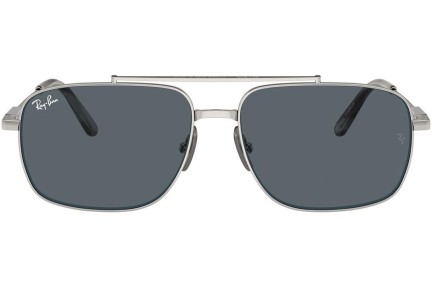 Sluneční brýle Ray-Ban Michael Titanium RB8096 9209R5 Obdélníkové Stříbrné