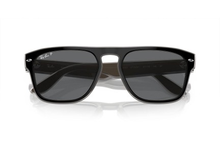 Sluneční brýle Ray-Ban RB4407 673381 Polarized Squared Černé