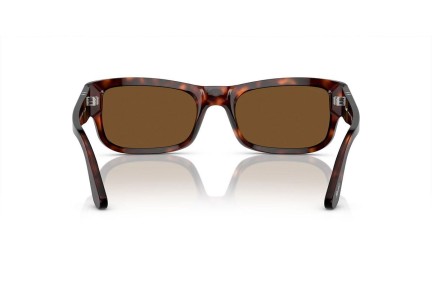 Sluneční brýle Persol PO3326S 24/57 Polarized Obdélníkové Havana