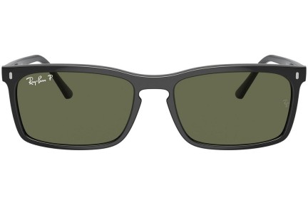 Sluneční brýle Ray-Ban RB4435 901/58 Polarized Obdélníkové Černé