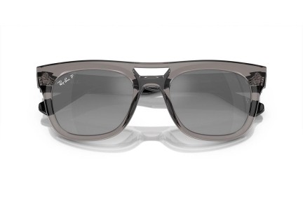 Sluneční brýle Ray-Ban RB4426 672582 Polarized Squared Šedé