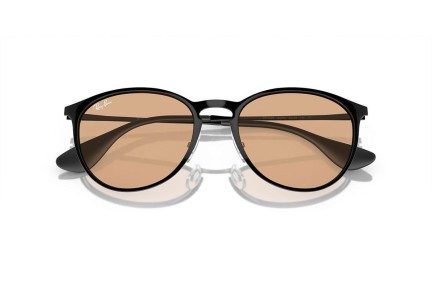 Sluneční brýle Ray-Ban Erika Metal RB3539 002/93 Okrouhlé Černé