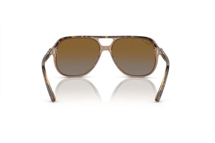 Sluneční brýle Ray-Ban Junior RJ9096S 7152T5 Polarized Pilot Hnědé