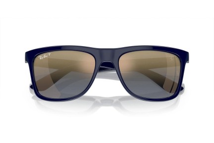 Sluneční brýle Ray-Ban RB4413M F688J0 Polarized Squared Modré