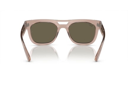 Sluneční brýle Ray-Ban RB4426 6727/3 Squared Hnědé