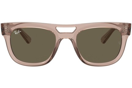 Sluneční brýle Ray-Ban RB4426 6727/3 Squared Hnědé