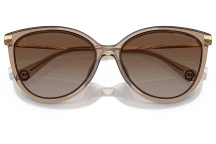 Sluneční brýle Michael Kors Dupont MK2184U 3938T5 Polarized Cat Eye Hnědé