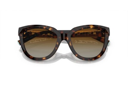 Sluneční brýle Tiffany & Co. TF4215 8015T5 Polarized Cat Eye Havana