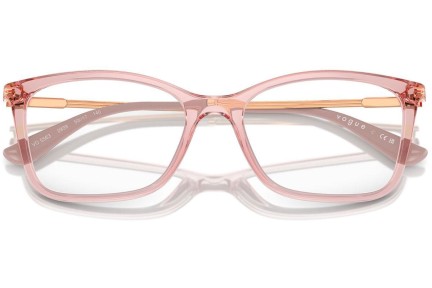 Brýle Vogue Eyewear VO5563 2939 Squared Růžové