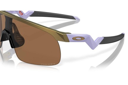 Sluneční brýle Oakley Resistor OJ9010 901014 Jednolité | Shield Zlaté