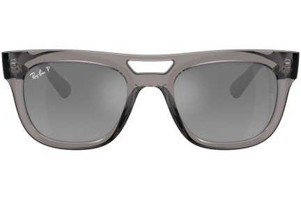 Sluneční brýle Ray-Ban RB4426 672582 Polarized Squared Šedé