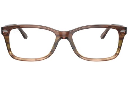 Brýle Ray-Ban RX5428 8255 Squared Hnědé