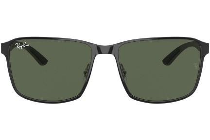 Sluneční brýle Ray-Ban RB3721 914471 Squared Stříbrné