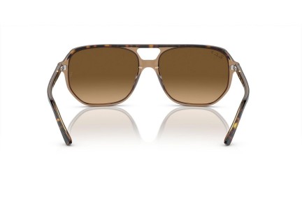 Sluneční brýle Ray-Ban RB2205 1292M2 Polarized Pilot Hnědé