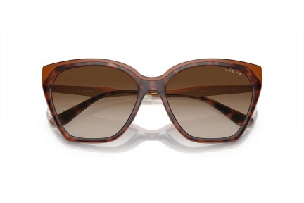 Sluneční brýle Vogue Eyewear VO5521S 238613 Cat Eye Hnědé