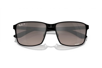 Sluneční brýle Ray-Ban Chromance Collection RB3721CH 186/5J Polarized Squared Černé