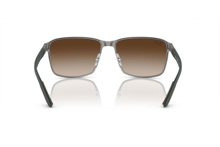 Sluneční brýle Ray-Ban RB3721 188/13 Squared Černé