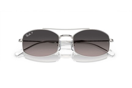 Sluneční brýle Ray-Ban RB3719 003/M3 Polarized Speciální Stříbrné