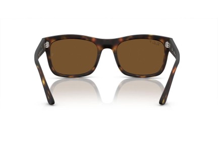 Sluneční brýle Ray-Ban RB4428 894/57 Polarized Squared Havana