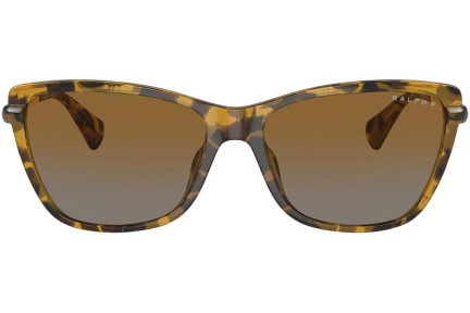 Sluneční brýle Ralph Lauren RA5308U 5836T5 Polarized Cat Eye Havana