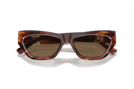 Sluneční brýle Ralph Lauren The Kiera RL8218U 500773 Cat Eye Havana