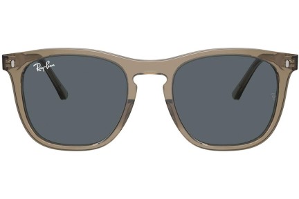 Sluneční brýle Ray-Ban RB2210 6765R5 Squared Hnědé