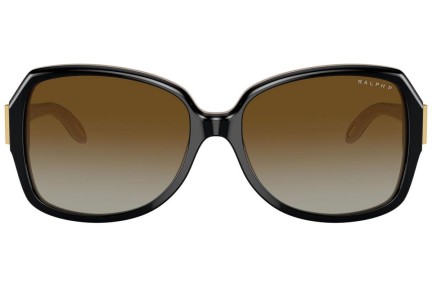 Sluneční brýle Ralph by Ralph Lauren RA5138 6123T3 Polarized Oversize Černé