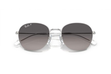 Sluneční brýle Ray-Ban RB3809 003/M3 Polarized Speciální Stříbrné