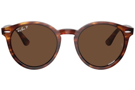 Sluneční brýle Ray-Ban Larry RB7680S 954/AN Polarized Okrouhlé Havana