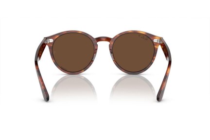 Sluneční brýle Ray-Ban Larry RB7680S 954/AN Polarized Okrouhlé Havana