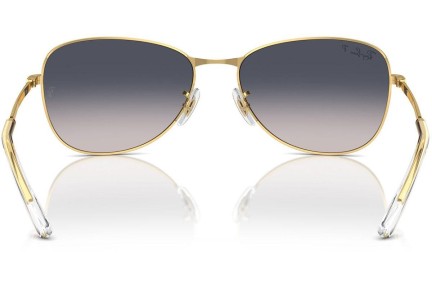 Sluneční brýle Ray-Ban RB3733 001/78 Polarized Pilot Zlaté