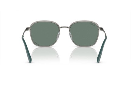 Sluneční brýle Ray-Ban RB3720 9264O9 Polarized Squared Zelené