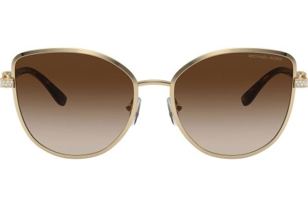 Sluneční brýle Michael Kors Catalonia MK1144B 101413 Cat Eye Zlaté