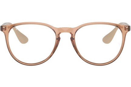 Brýle Ray-Ban Erika RX7046 8339 Squared Hnědé