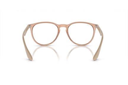 Brýle Ray-Ban Erika RX7046 8339 Squared Hnědé